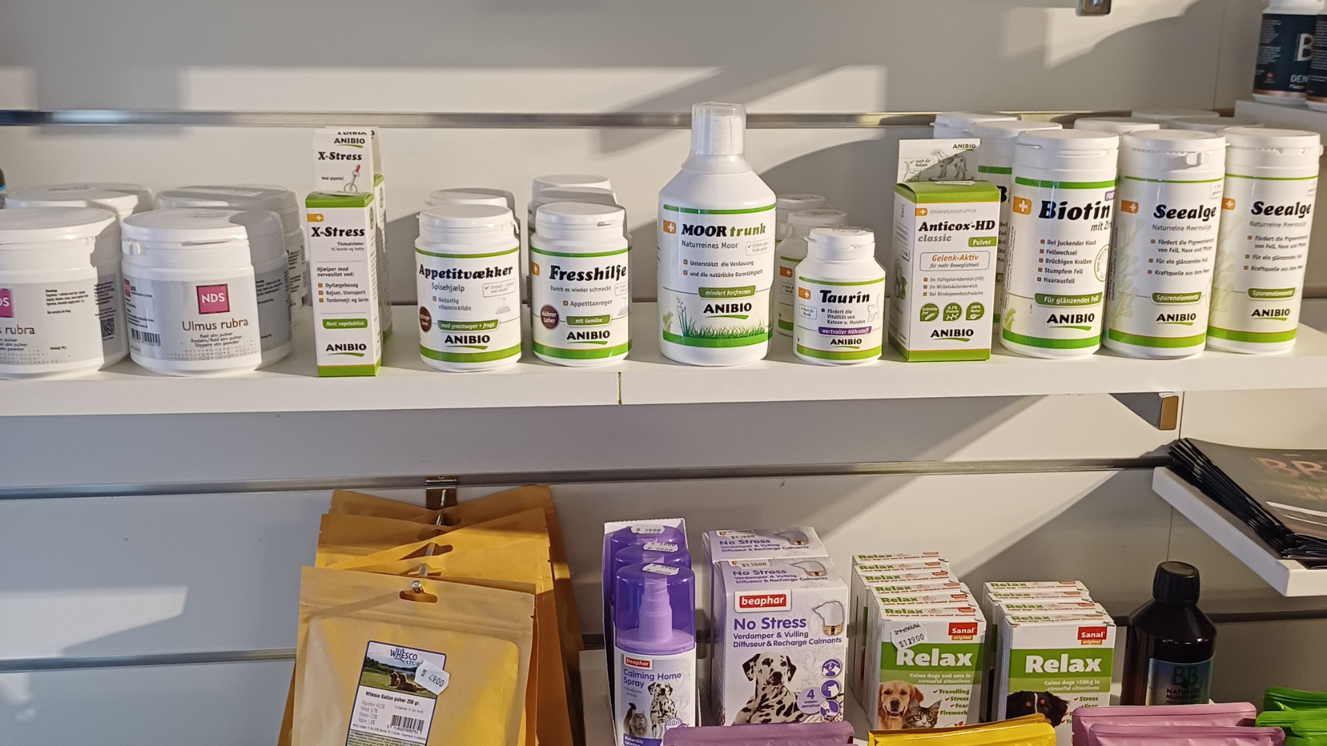 Vitaminer og kosttilskud fra Den Glade Hund i Horsens